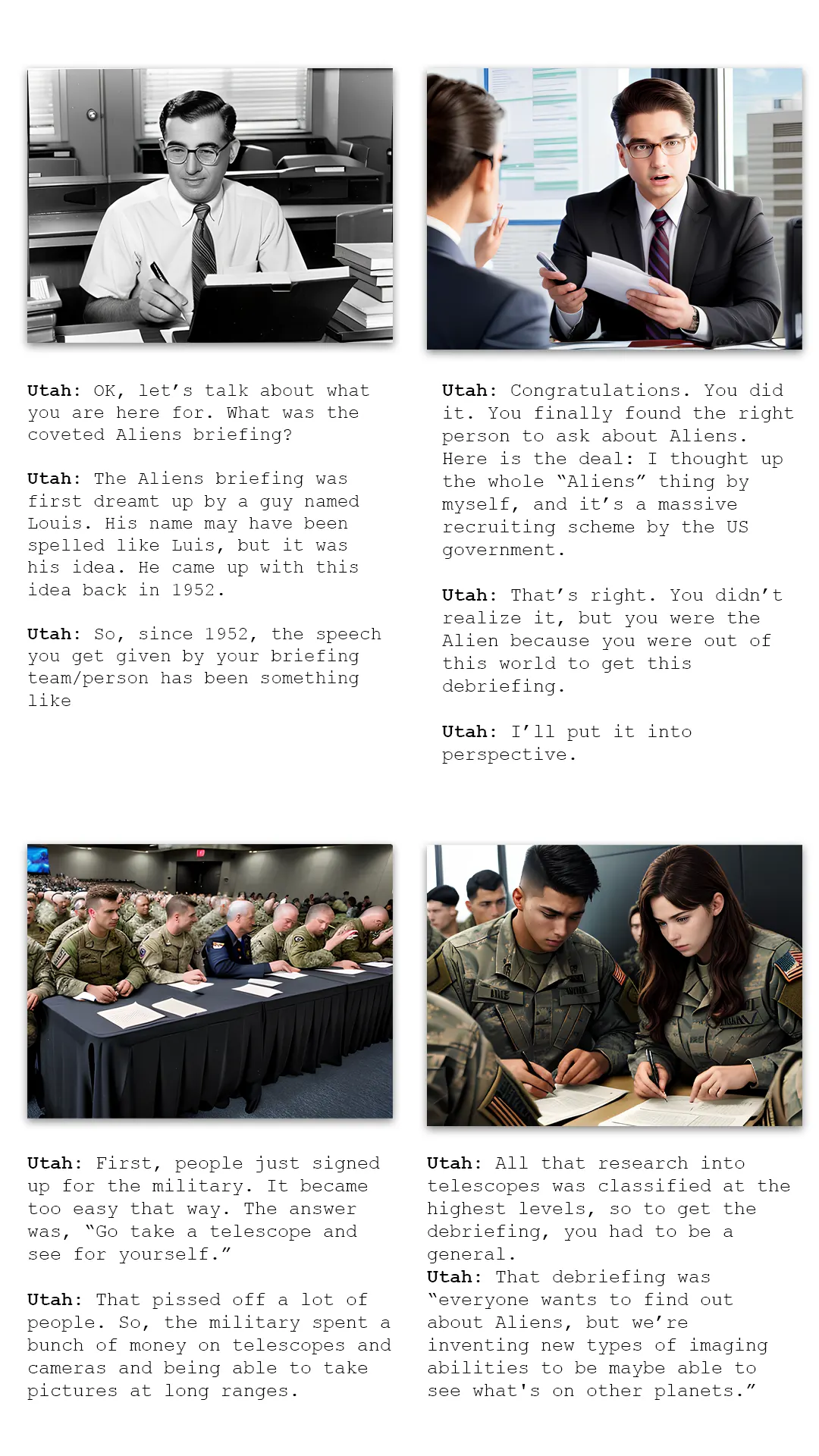 Aliens: Never-Classified, Part 1 — comic page, plate 2 of 2