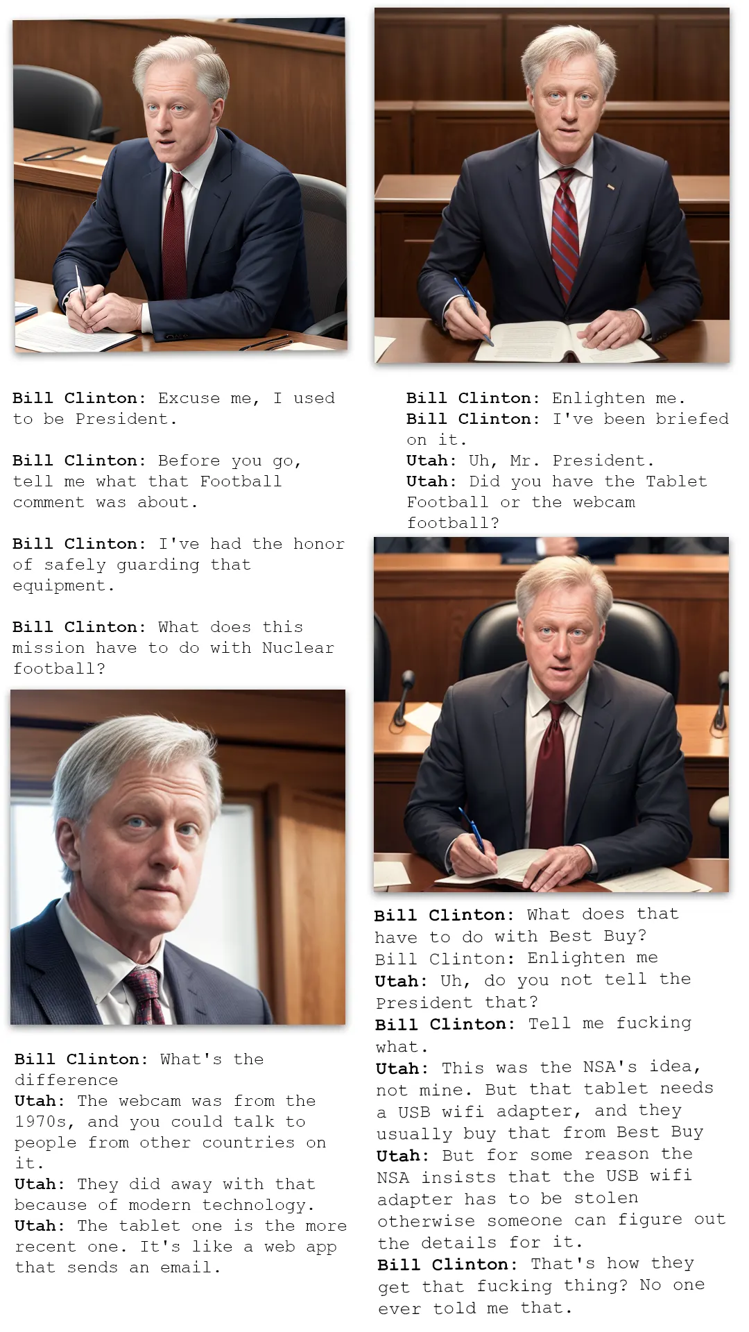 Briefed On Football — comic page, plate 2 of 2
