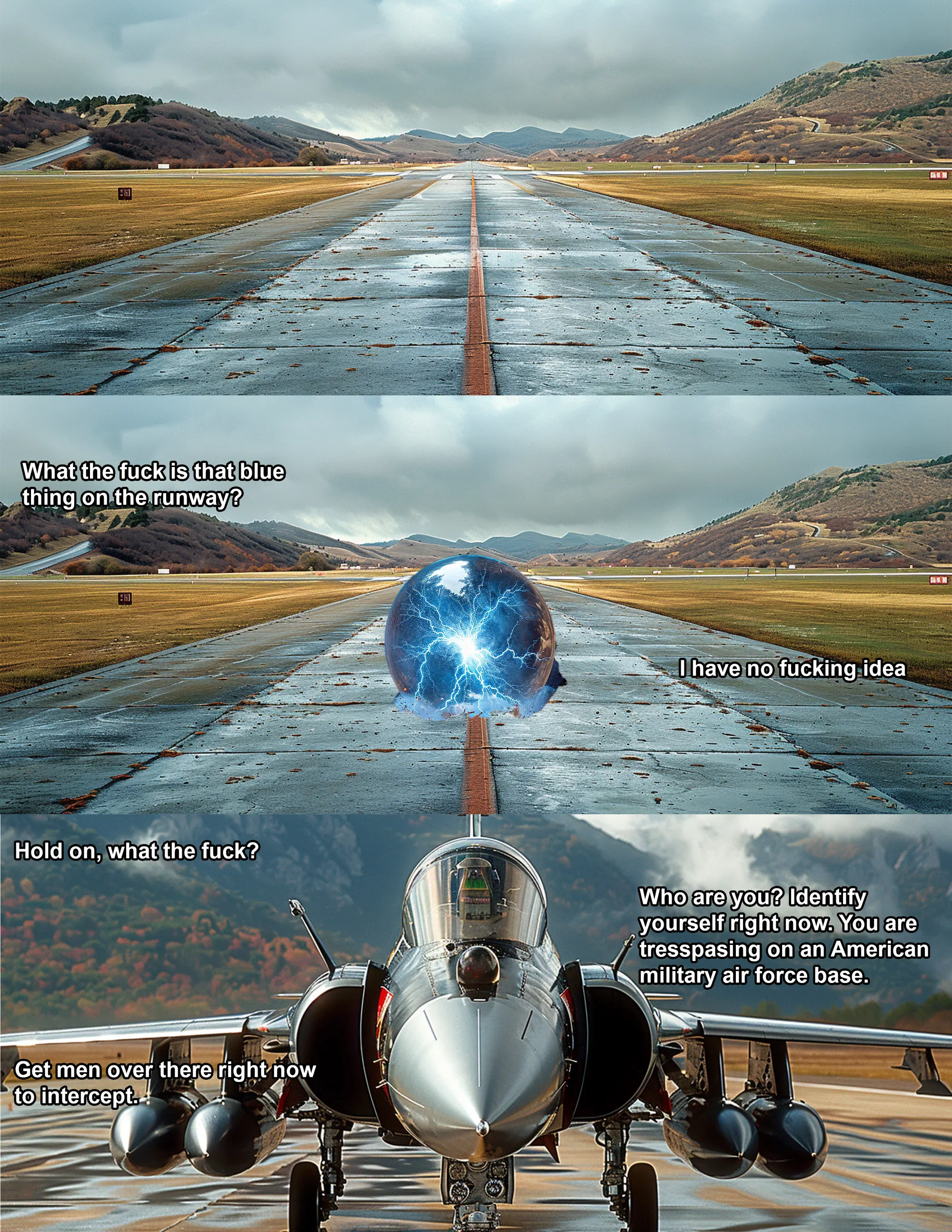 Enter National Security — comic page