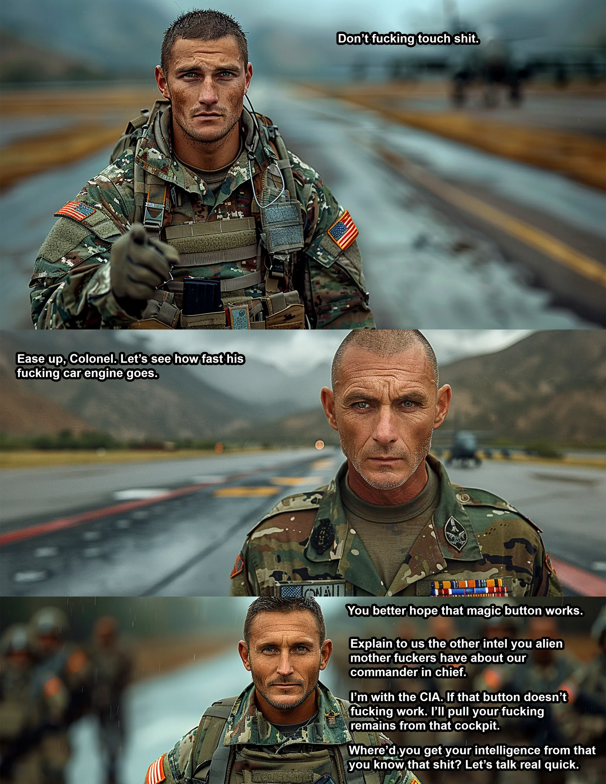 Enter CIA (not CIA1) — comic page