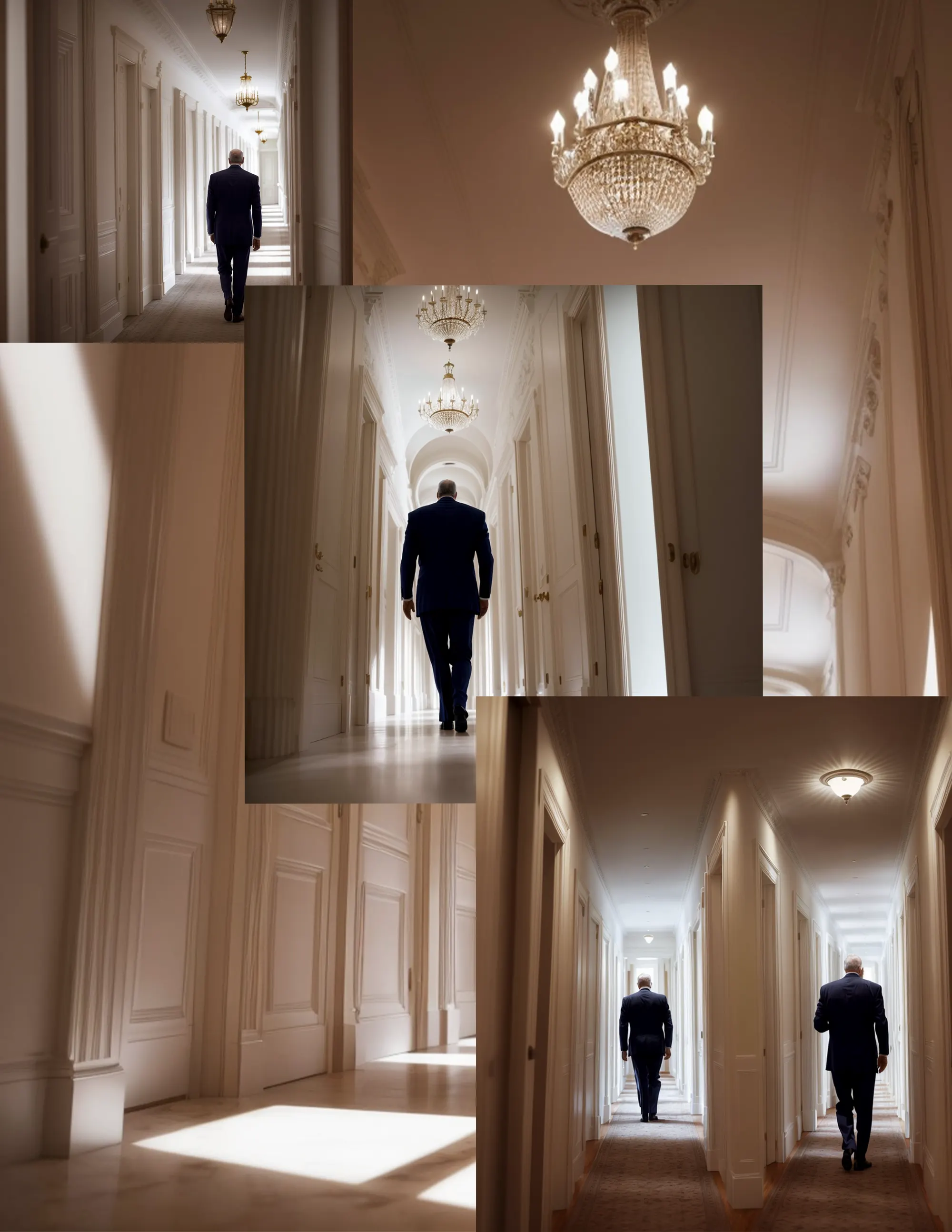 Lore Walking Down Hallway — comic page, plate 2 of 2