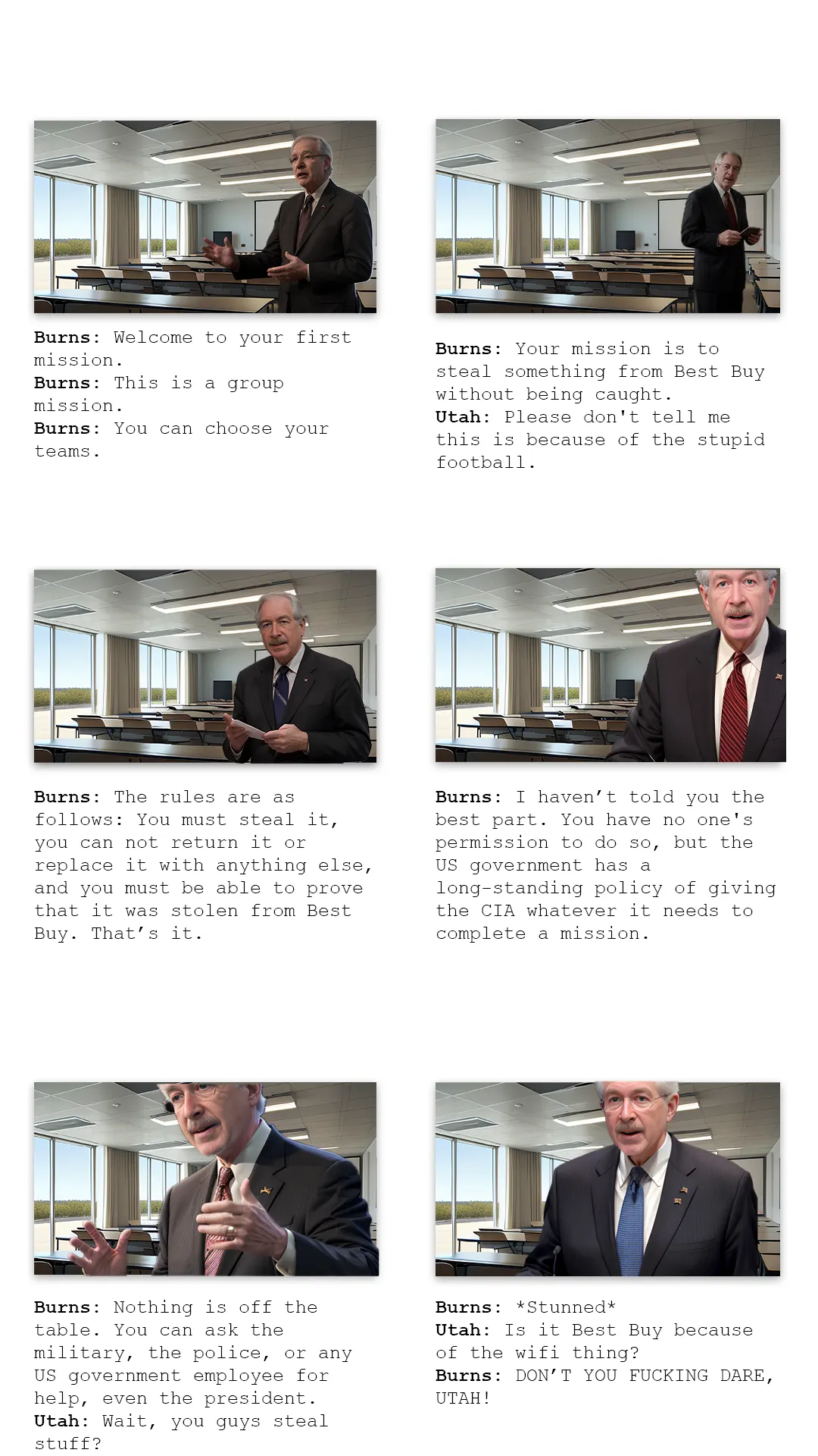 Recruitment Class — comic page, plate 2 of 2