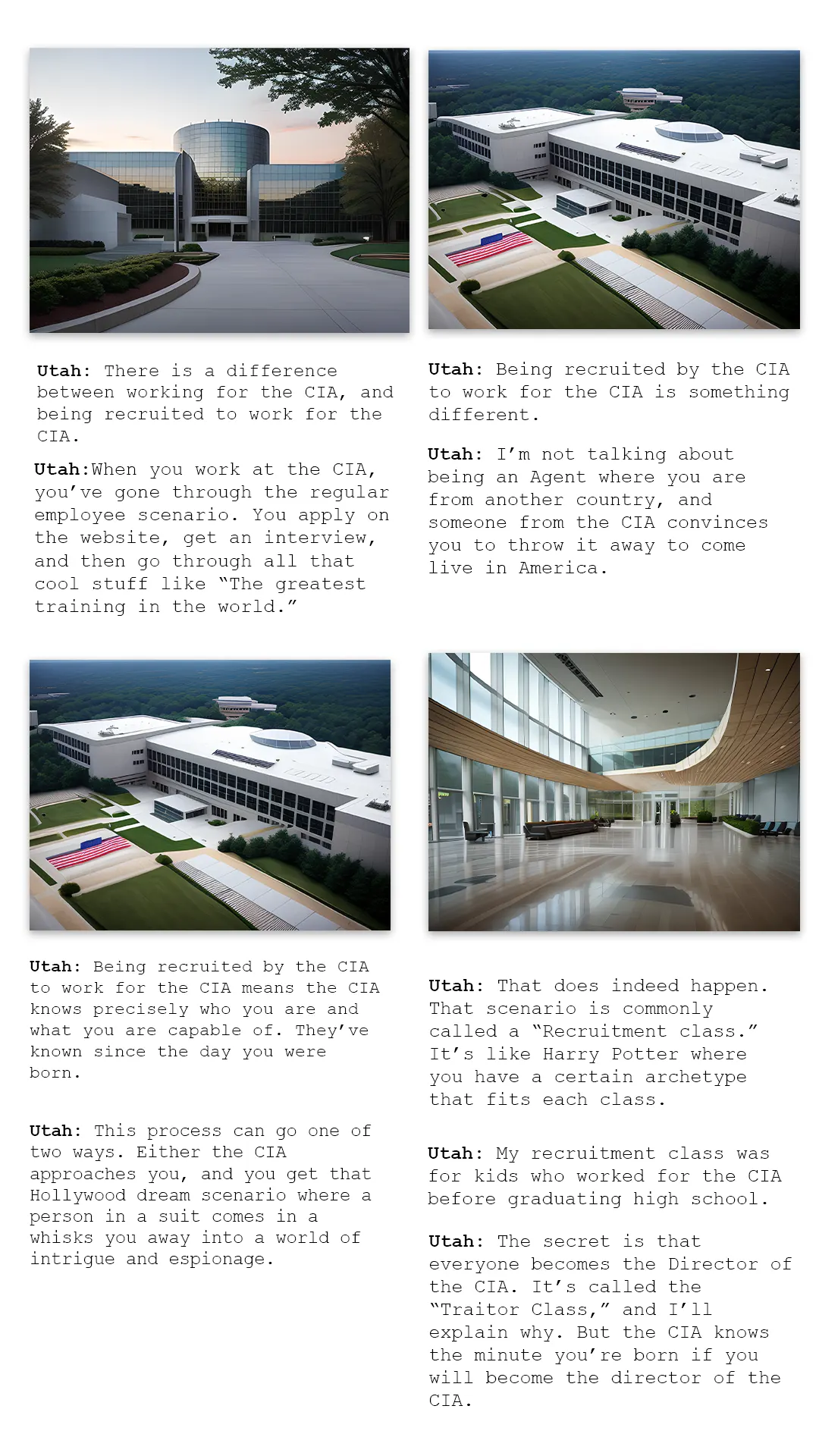 Working For The CIA — comic page